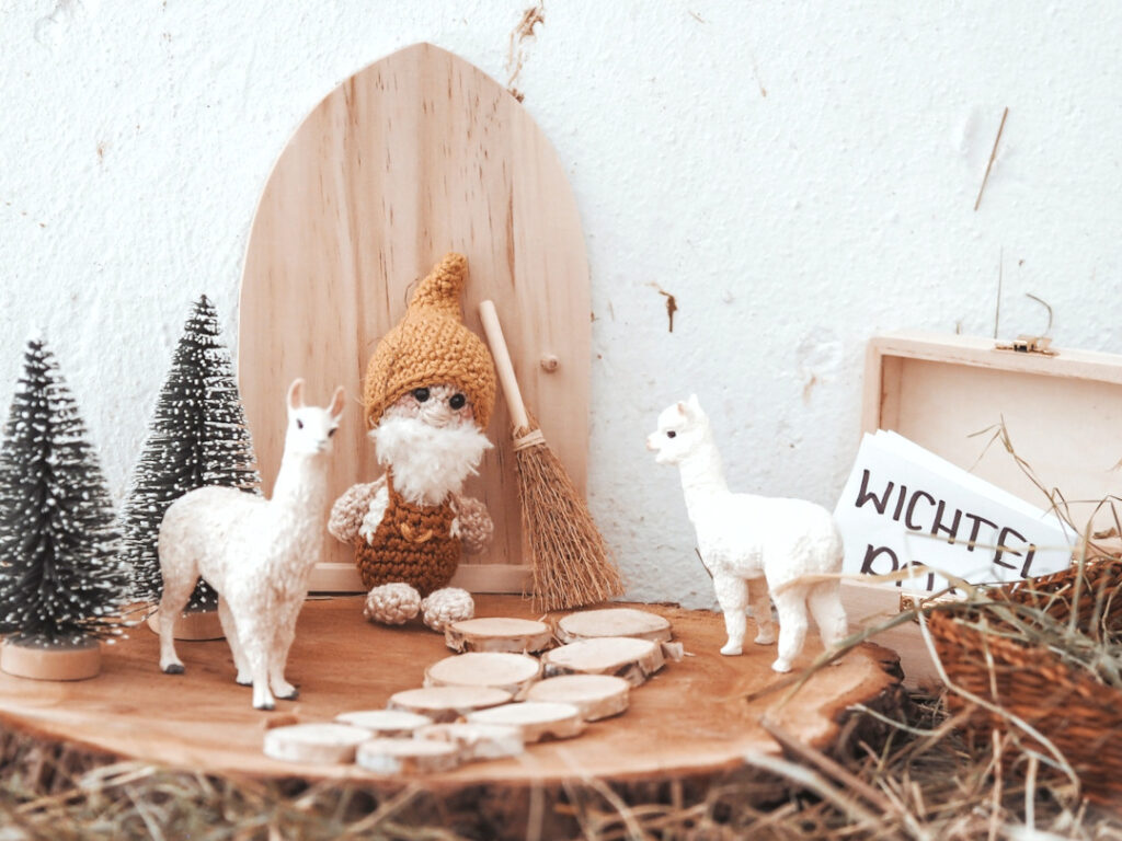 Advent im Alpakastall im Allgäu