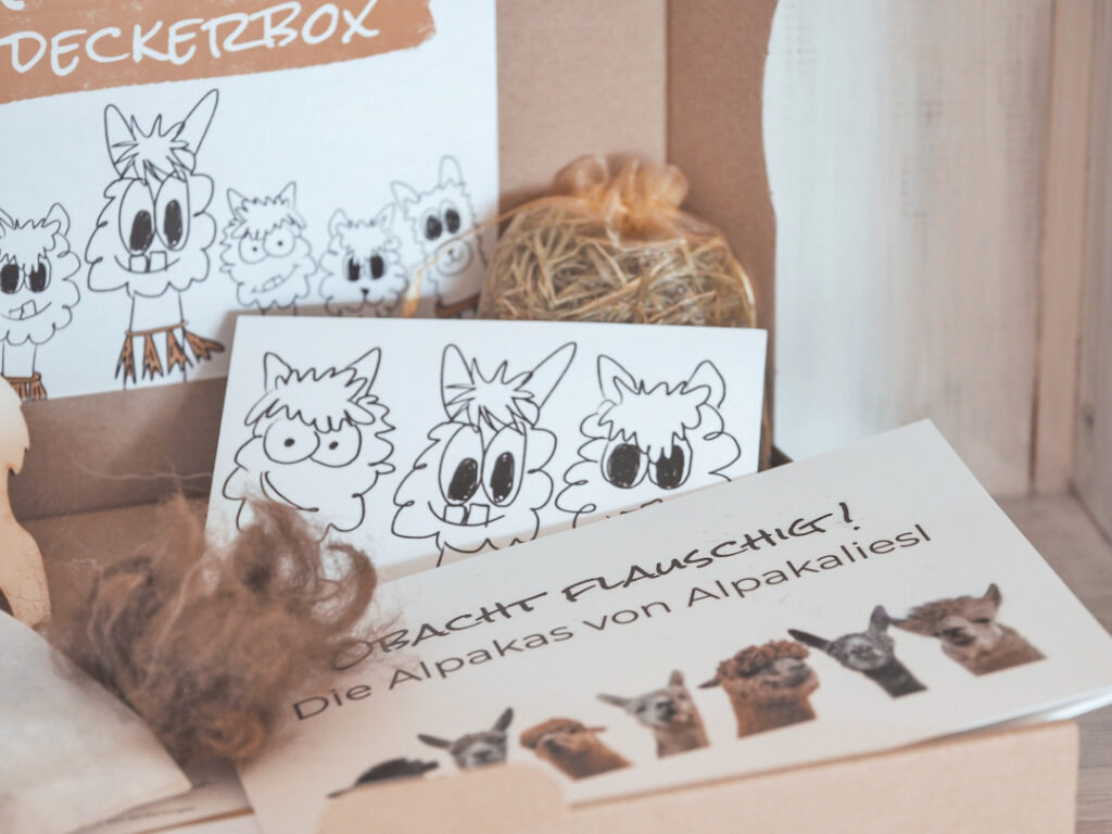 Alpaka-Bastelbox