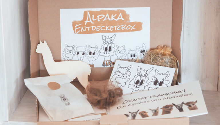 Alpaka-Entdeckerbox