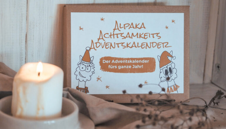 Alpaka-Achtsamkeits-Adventskalender